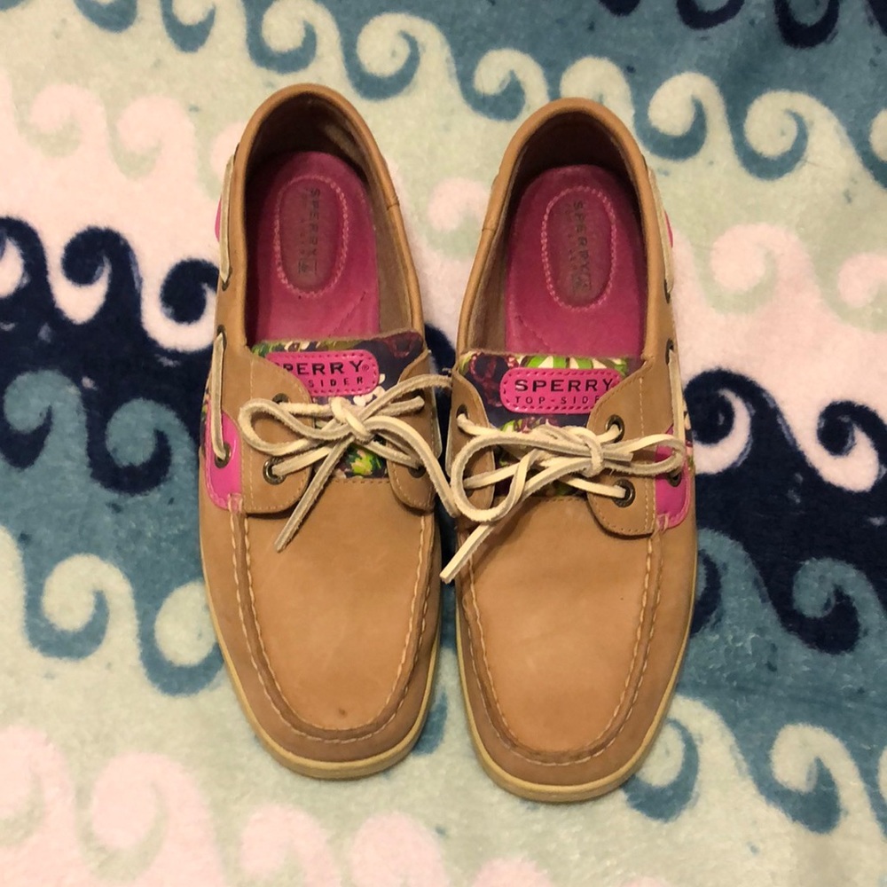 Floral Sperrys